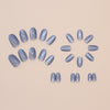 12 Sizes-24 Pcs Press On Nails W1644