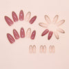 12 Sizes-24 Pcs Press On Nails W1959