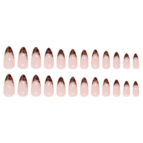12 Sizes-24 Pcs Press On Nails W1757
