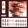 12 Sizes-24 Pcs Press On Nails W919
