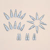 12 Sizes-24 Pcs Press On Nails W920