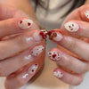 12 Sizes-24 Pcs Press On Nails JP4054
