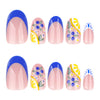 12 Sizes-24 Pcs Press On Nails JP3965