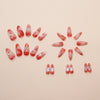 12 Sizes-24 Pcs Press On Nails W1645