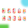 12 Sizes-24 Pcs Press On Nails C369