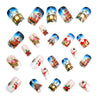12 Sizes-24 Pcs Press On Nails Y1288