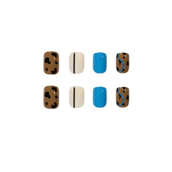 12 Sizes-24 Pcs Press On Nails JP1363