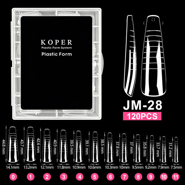 120 Pcs Press On Nails JM01