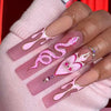 12 Sizes-24 Pcs Press On Nails JP2282