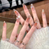12 Sizes-24 Pcs Press On Nails nail-accessory