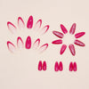 12 Sizes-24 Pcs Press On Nails W952