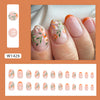 12 Sizes-24 Pcs Press On Nails W1426