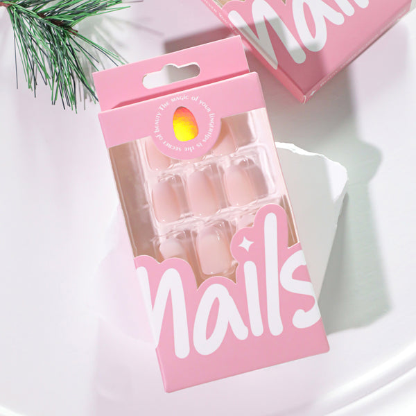 12 Sizes-24 Pcs Press On Nails JL0675