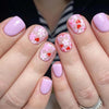 12 Sizes-24 Pcs Press On Nails C346