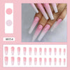 12 Sizes-24 Pcs Press On Nails W054