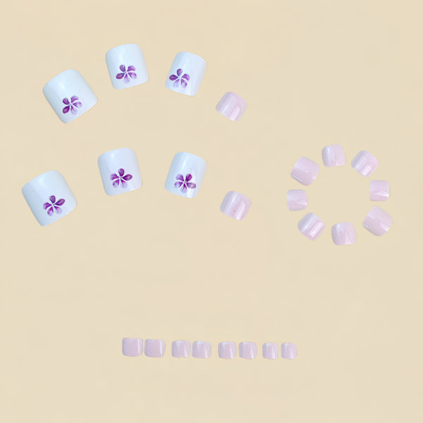 12 Sizes-24 Pcs Press On Nails Y997