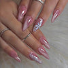 12 Sizes-24 Pcs Press On Nails JP3986