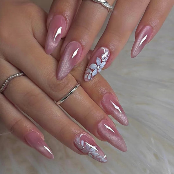 12 Sizes-24 Pcs Press On Nails JP3986