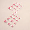 12 Sizes-24 Pcs Press On Nails K001