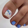 12 Sizes-24 Pcs Press On Nails F118