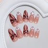 12 Sizes-24 Pcs Press On Nails Z1275