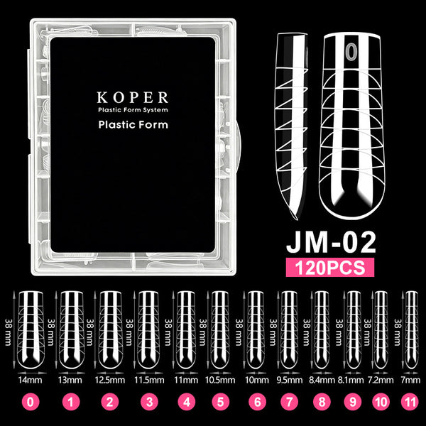 120 Pcs Press On Nails JM01