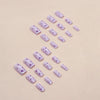 12 Sizes-24 Pcs Press On Nails W714