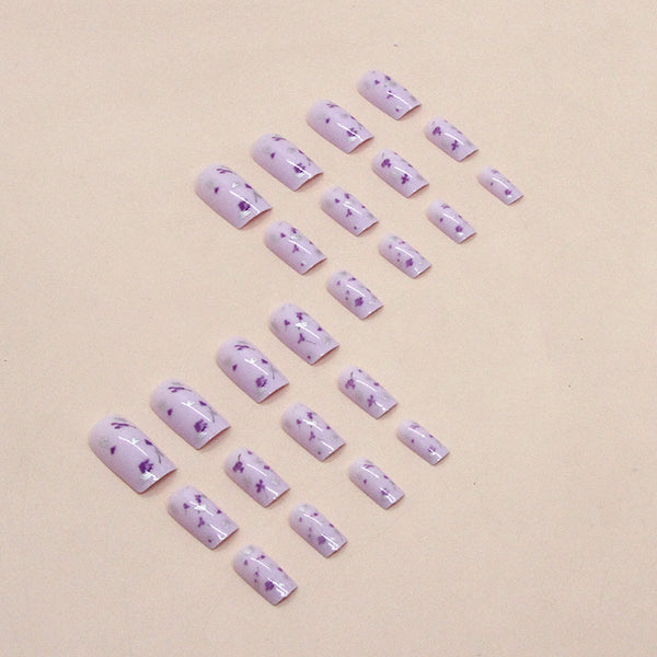 12 Sizes-24 Pcs Press On Nails W714