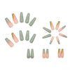 12 Sizes-24 Pcs Press On Nails W025