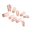 12 Sizes-24 Pcs Press On Nails nail-accessory