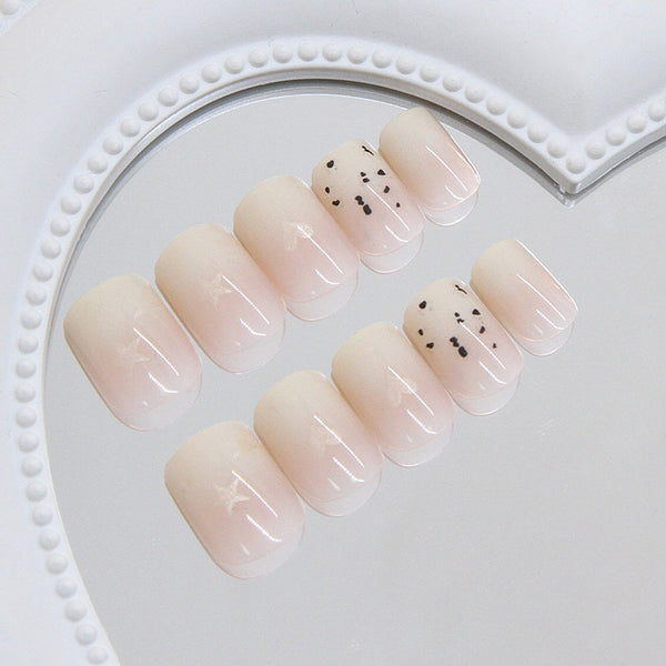 12 Sizes-24 Pcs Press On Nails R966