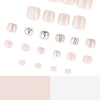 12 Sizes-24 Pcs Press On Nails JP3702