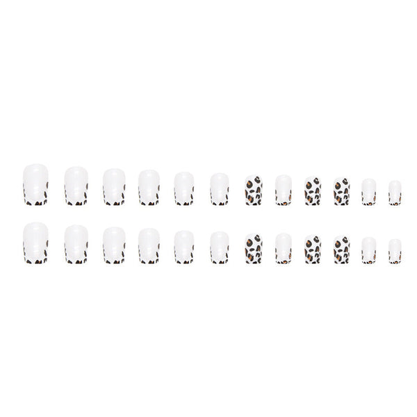 12 Sizes-24 PcsPress On Nails W468