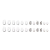12 Sizes-24 Pcs Press On Nails W468