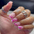 12 Sizes-24 Pcs Press On Nails C246