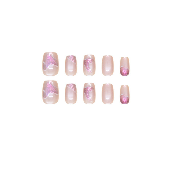 30 Pcs Press On Nails T008