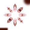 12 Sizes-24 Pcs Press On Nails C1427