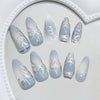 12 Sizes-24 Pcs Press On Nails W1951
