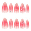 12 Sizes-24 Pcs Press On Nails JP4149