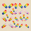12 Sizes-24 Pcs Press On Nails Y1894
