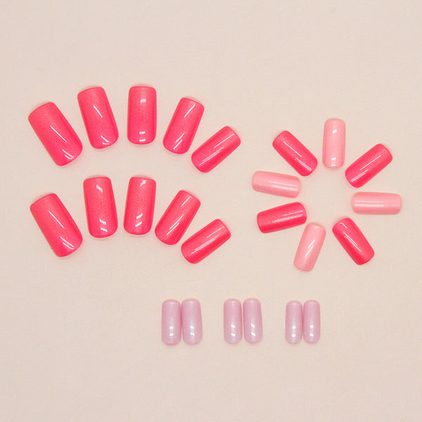 12 Sizes-24 Pcs Press On Nails W960