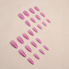 12 Sizes-24 Pcs Press On Nails W1331