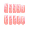 12 Sizes-24 Pcs Press On Nails JP2918