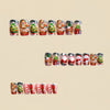 12 Sizes-24 Pcs Press On Nails Y1210