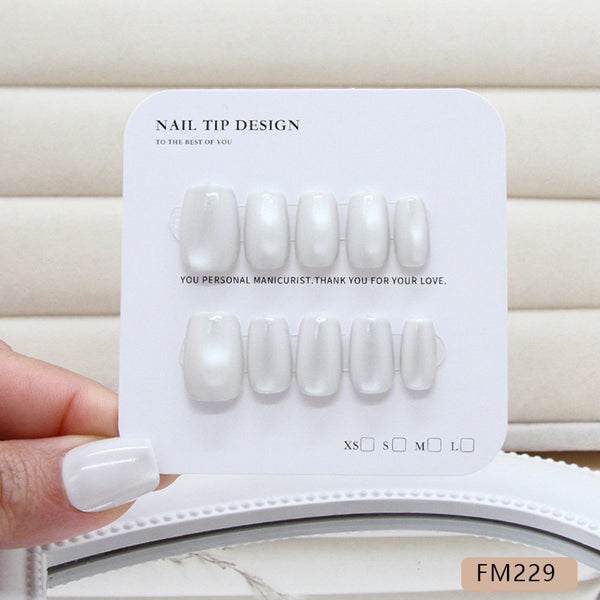 12 Sizes-24 Pcs Press On Nails FM229-S