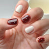 12 Sizes-24 Pcs Press On Nails C1378