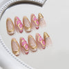 12 Sizes-24 Pcs Press On Nails Z945