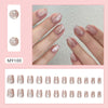 12 Sizes-24 Pcs Press On Nails MY100