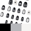 12 Sizes-24 Pcs Press On Nails JP4163
