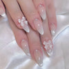 12 Sizes-24 Pcs Press On Nails JP3445